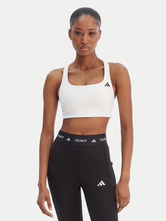 adidas adidas Sportovní podprsenka Optime Workout KD6685 Bílá