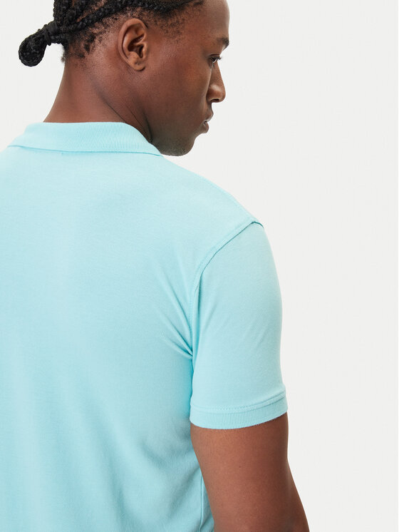 Petrol Industries Petrol Industries Tricou polo M-ROS-POL002 Albastru Regular Fit