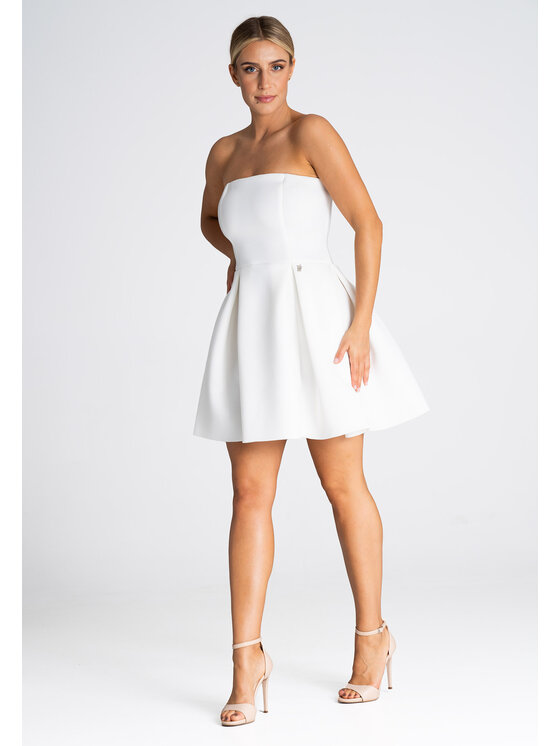 FIGL FIGLFIGL Vestito M970 Écru Regular Fit