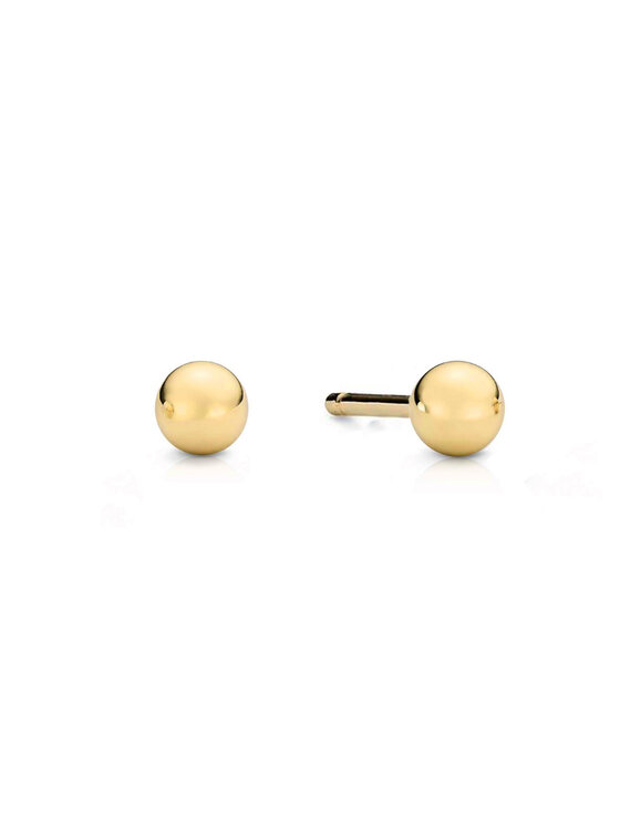 Fugart Fugart Kolczyki Kolczyki złote kulki 3mm FUG7-17-K00473-1 Złoty
