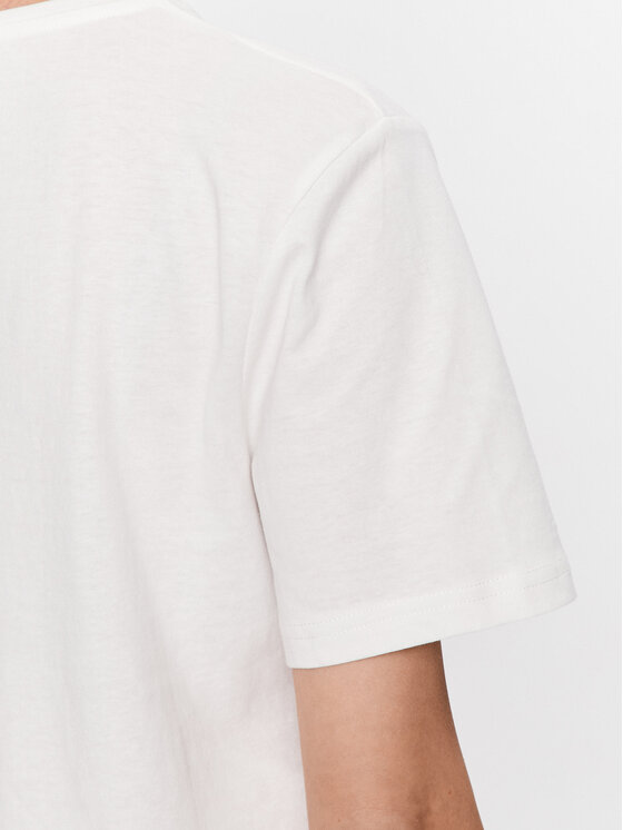 ICHI ICHI T-Shirt 20118311 Biały Regular Fit
