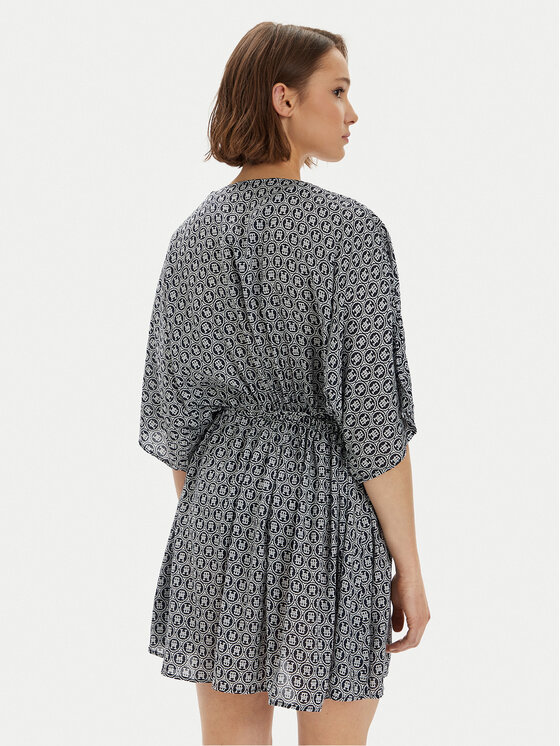 Tommy Hilfiger Tommy Hilfiger Pareo UW0UW05364 Tmavomodrá Relaxed Fit