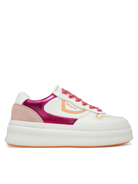 Sneakers Blauer S5EMERY03/LEM Alb