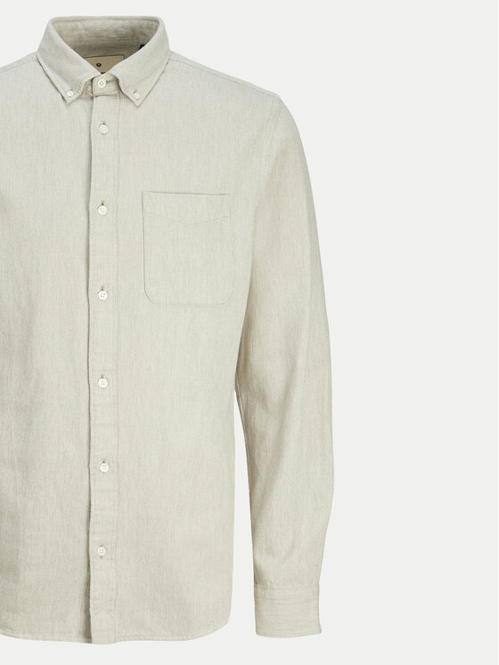 Jack&Jones Junior Jack&Jones Junior Košulja Blubrook 12263274 Écru Comfort Fit