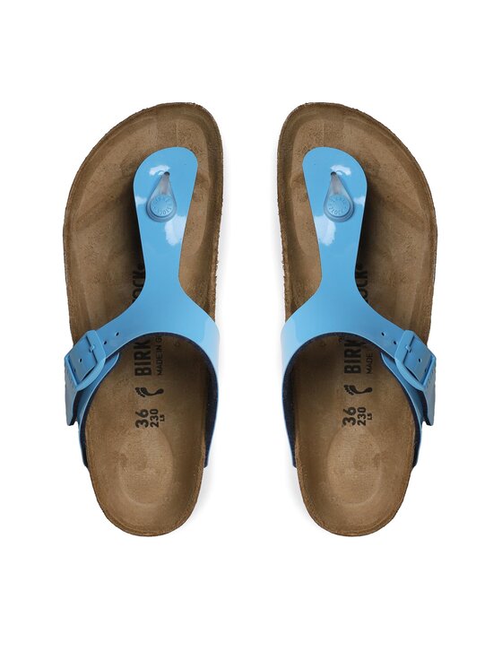 Birkenstock gizeh bleu hot sale