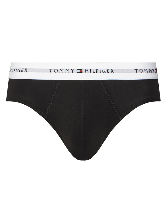 Tommy Hilfiger Tommy Hilfiger Komplet slipów UM0UM03918 Czarny