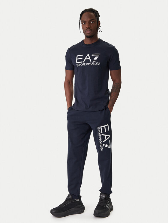 EA7 Emporio Armani EA7 Emporio Armani Spodnie dresowe 7M001415 AF22266 UB102 Granatowy Regular Fit