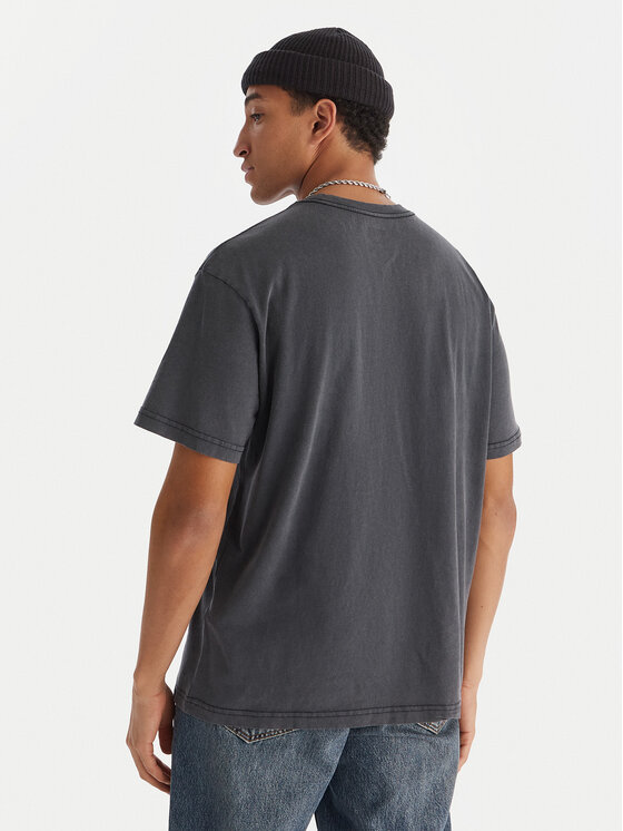 DC Shoes DC Shoes T-shirt Skull Shock EDYZT0435 Crna Regular Fit