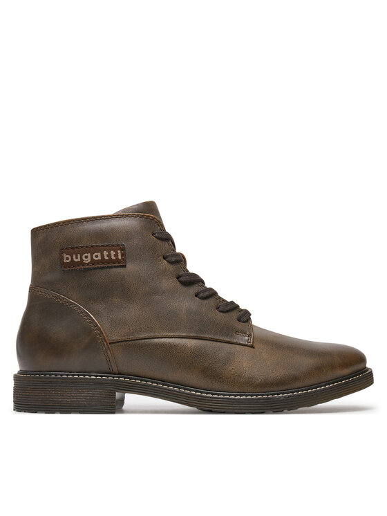 Bugatti Čižmy BUGATTI-3117823L1000 6100 DARK BROWN Hnedá