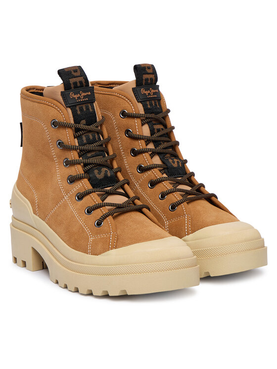 Pepe Jeans Pepe Jeans Schnürstiefeletten Hale Basic W PLS500006 Braun