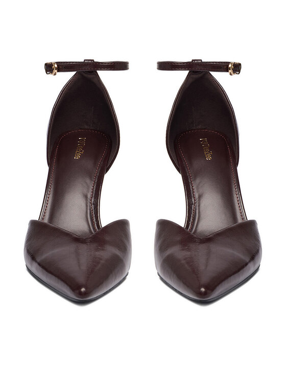 DeeZee DeeZee Pantofi cu toc subțire CEO-CD25-355-1 Vișiniu