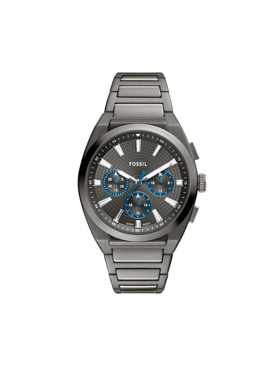 Fossil Fossil Pulkstenis Everett  Chronograph FS6107 Pelēks