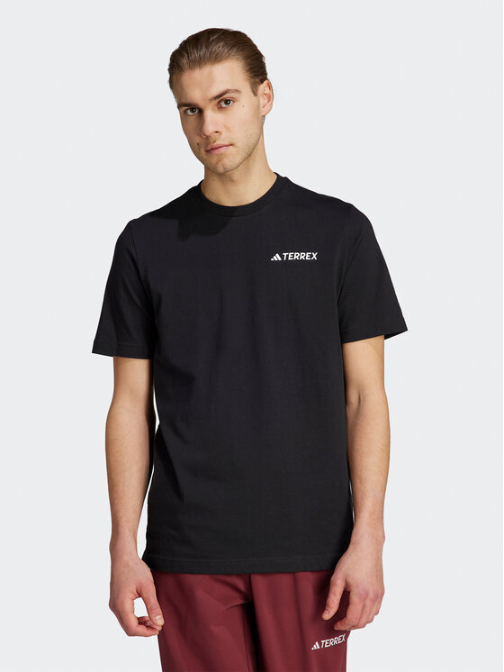 adidas adidas Majica II6060 Črna Regular Fit
