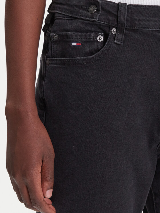 Tommy Jeans Tommy Jeans Traperice Sylvia DW0DW20503 Crna Flare Fit