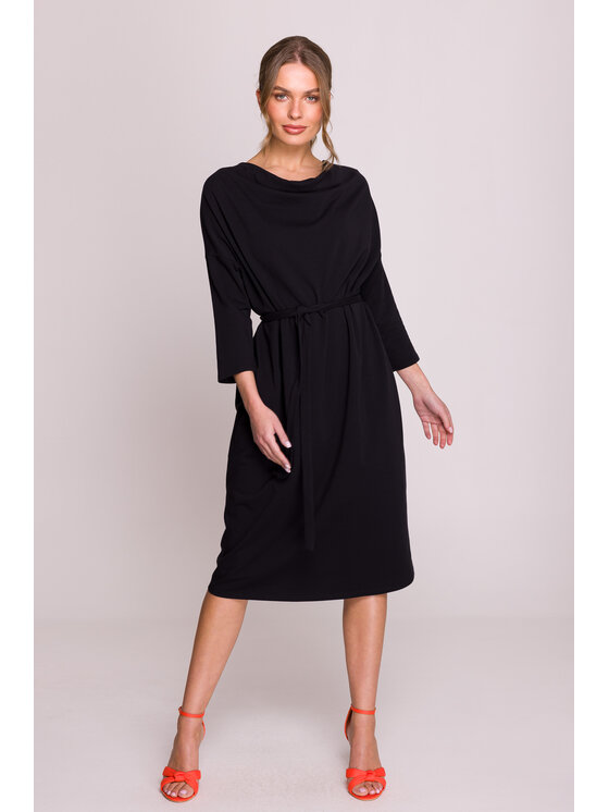 Stylove Stylove Večerní šaty S403 Černá Premium Fit