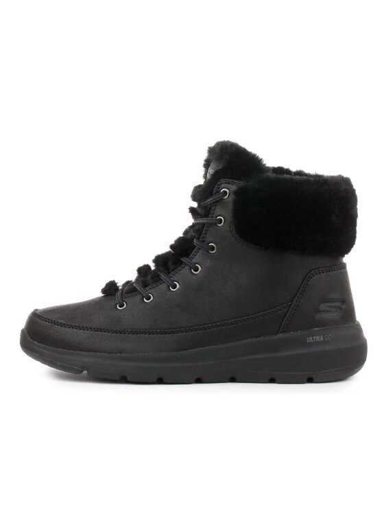 Skechers Skechers Trzewiki GLACIAL ULTRA WONDERLAND Czarny