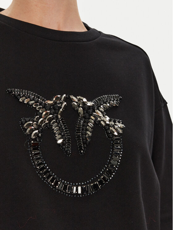 PINKO PINKO Majica dugih rukava Nelly 100534 A24F Crna Regular Fit