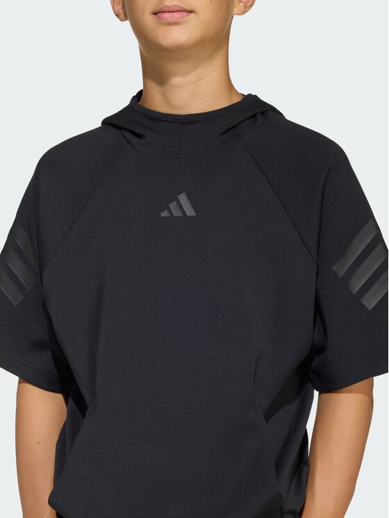 adidas adidas Bluza 158806 Czarny Loose Fit