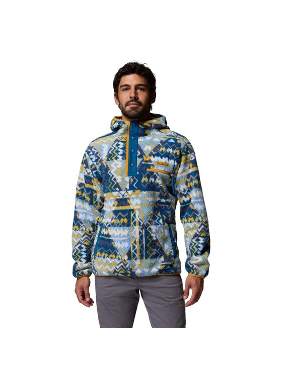 Columbia Columbia Polar Helvetia™ II Printed Fleece Hoodie Kolorowy Regular Fit