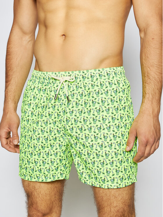 Pantaloncini da bagno Lighting Micro Fantasy Verde...