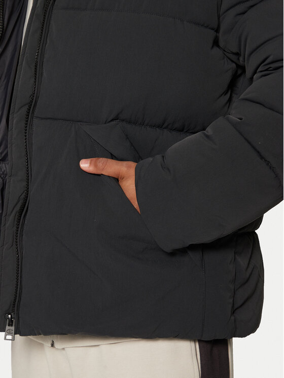 Champion Champion Geacă din puf 220348 Negru Regular Fit
