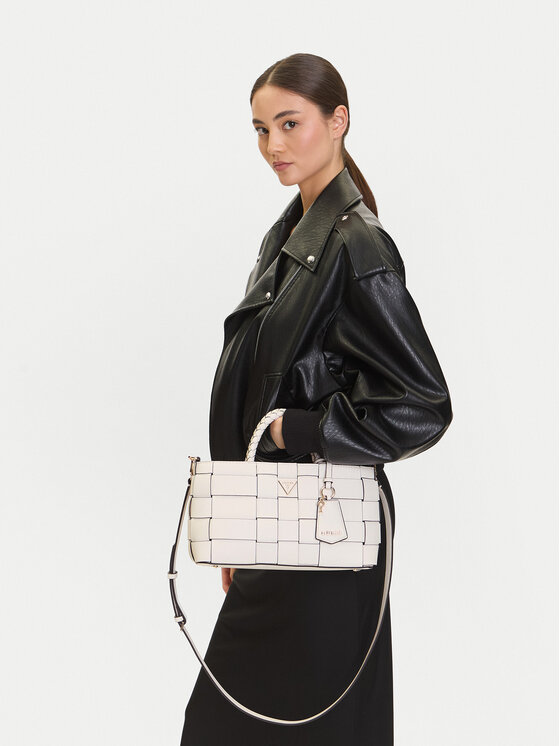 Guess Guess Ročna torba Maylee HWWG96 61060 Bela