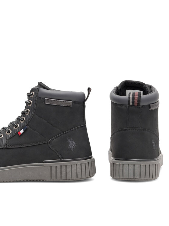 U.S. Polo Assn. U.S. Polo Assn. Черевики HOOVER001M/CUY1 Чорний