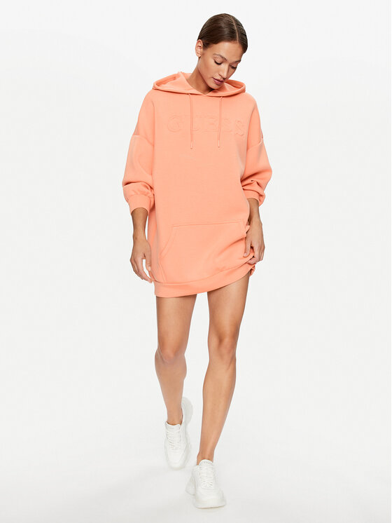 Guess Guess Kleid für den Alltag V3BQ14 K7UW2 Korallenfarben Regular Fit