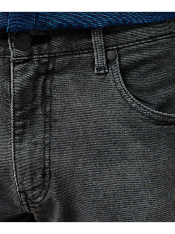 Wrangler Wrangler Jeansy Greensboro 112362438 Szary Straight Leg
