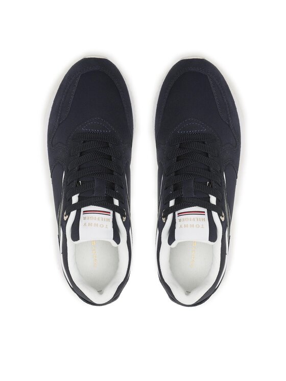 Tommy Hilfiger Tommy Hilfiger Sneakersy Elevated feminine runner FW0FW06949 Tmavomodrá