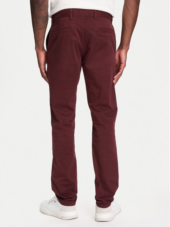 BOSS BOSS Chino 50510933 Tamnocrvena Slim Fit