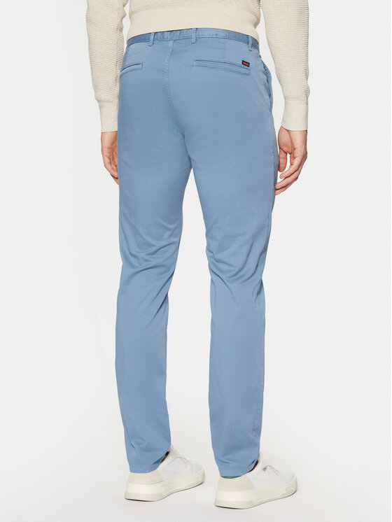 BOSS BOSS Chino hlače 50510933 Modra Slim Fit