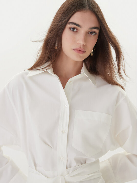 Weekend Max Mara Weekend Max Mara Camicia Fresco 2525116072 Bianco Regular Fit