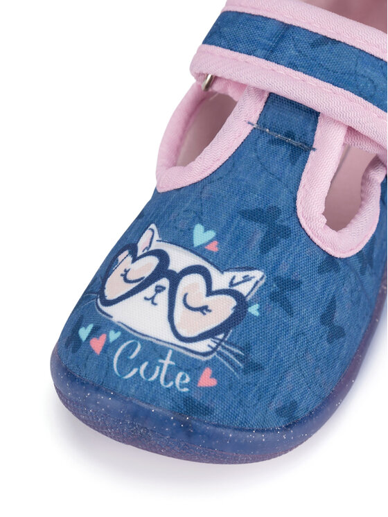 Nelli Blu Nelli Blu Kapcie 24SSZ1150 Granatowy