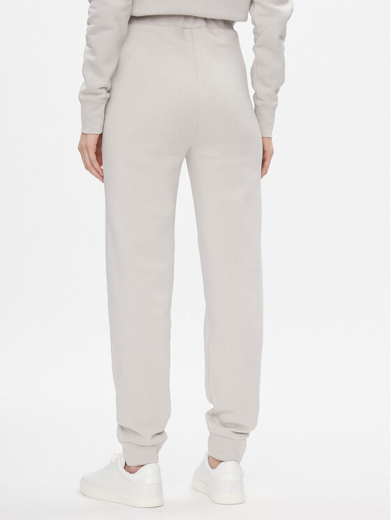 Calvin Klein Calvin Klein Долнище анцуг Metallic Micro Logo Jogger K20K206965 Бежов Regular Fit