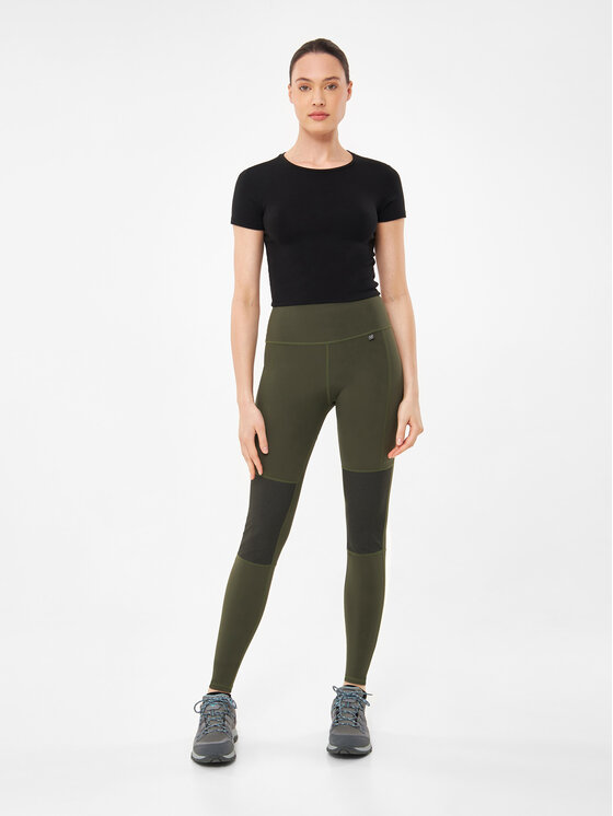 Viking Viking Legginsy Levanta Lady Khaki Slim Fit