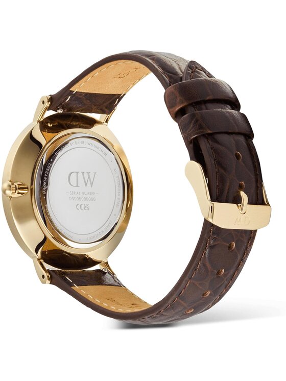 Daniel Wellington Daniel Wellington Zegarek DW00100912 Brązowy