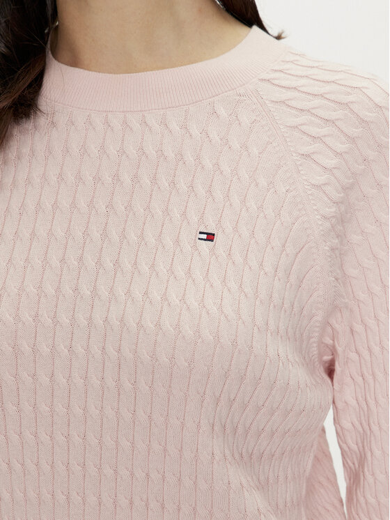 Tommy Hilfiger Tommy Hilfiger Svetr WW0WW41142 Růžová Regular Fit