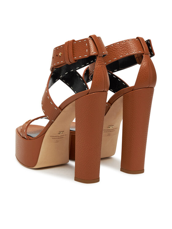 Elisabetta Franchi Elisabetta Franchi Sandali SA-08L-52E2-V580 Rjava
