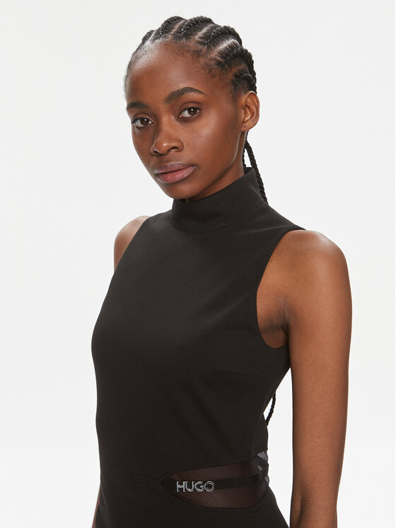 HUGO Hugo Igapäevane kleit Kirine 50508266 Must Slim Fit