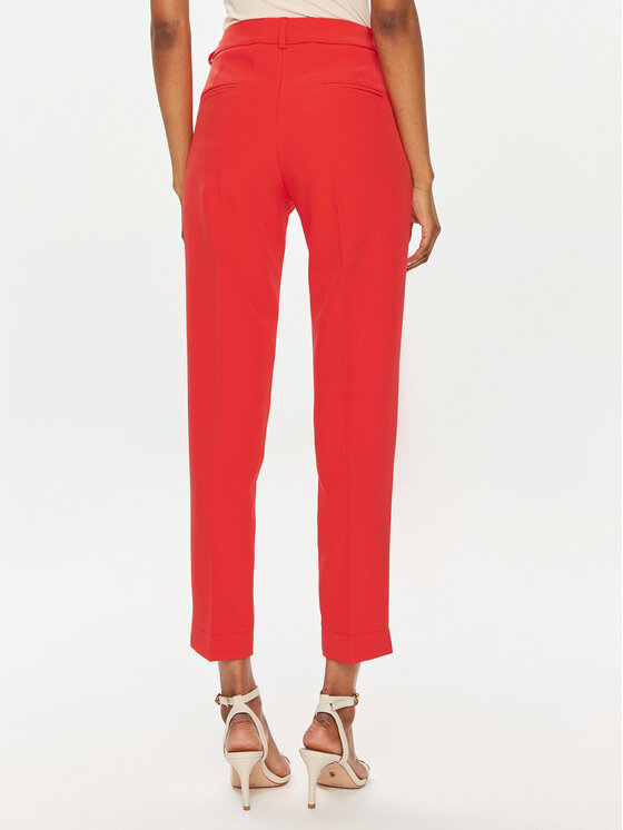 Maryley Maryley Stoffhose 24EB52Z/M23/43FI Rot Regular Fit
