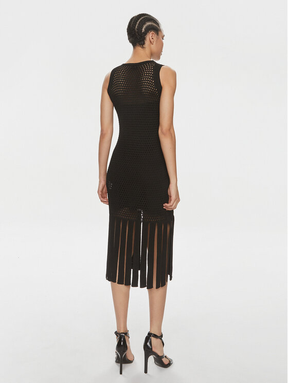 Marella Marella Лятна рокля Cacao 2413391022 Черен Regular Fit