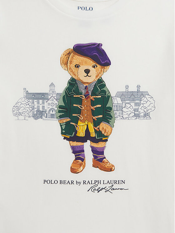 Polo Ralph Lauren Polo Ralph Lauren Тишърт 313951080002 Бял Regular Fit