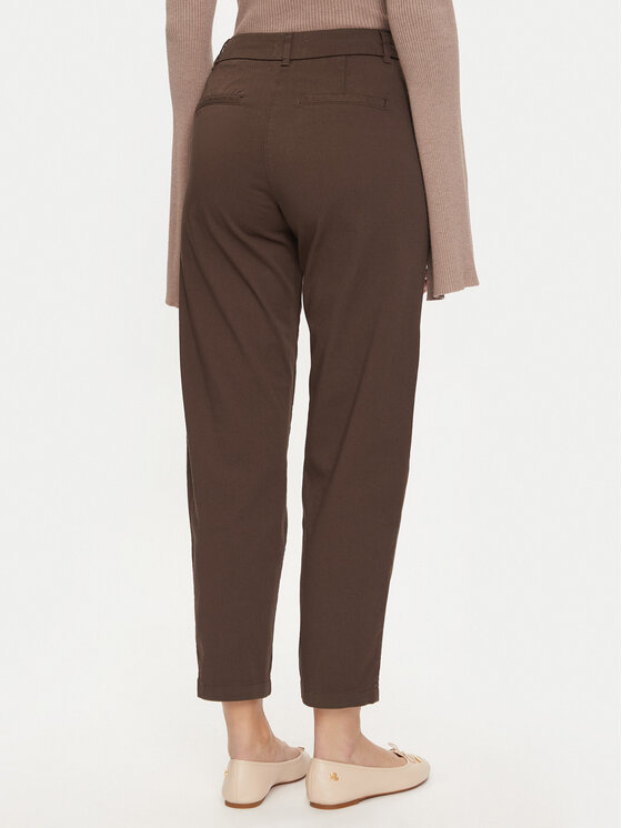 United Colors Of Benetton United Colors Of Benetton Riidest püksid 4GD7DF06U Pruun Regular Fit