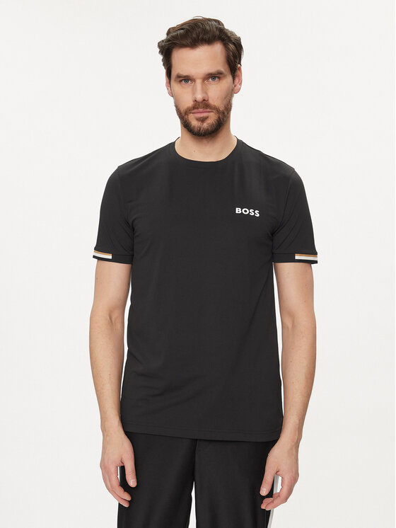 Boss Tričko MB 50506348 Čierna Regular Fit