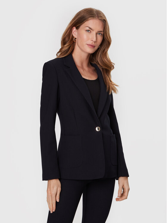 Marciano Guess Blazer 2YGN08 6869Z Bleumarin Regular Fit 2YGN08 imagine noua