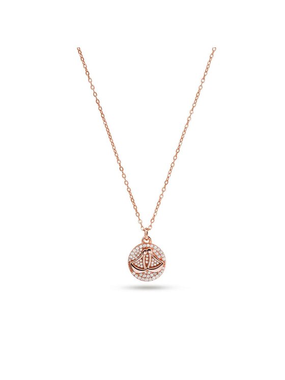 Michael Kors Michael Kors Naszyjnik MKC1218AN791 Różowe złoto
