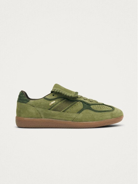 ALOHAS ALOHAS Sneakersy Tb.490 Club Suede Green Leather Sneakers Zielony
