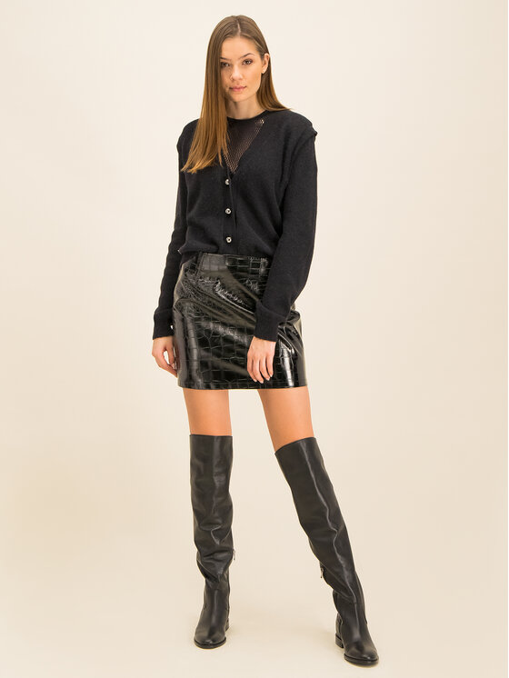 Manila Grace Manila Grace Kardigan M694WU Must Regular Fit