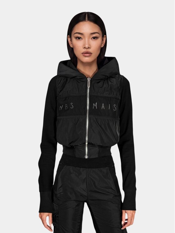 MADE BY SOCIETY MADE BY SOCIETY Kurtka anorak OMBRA - H27642 Czarny Basic Fit